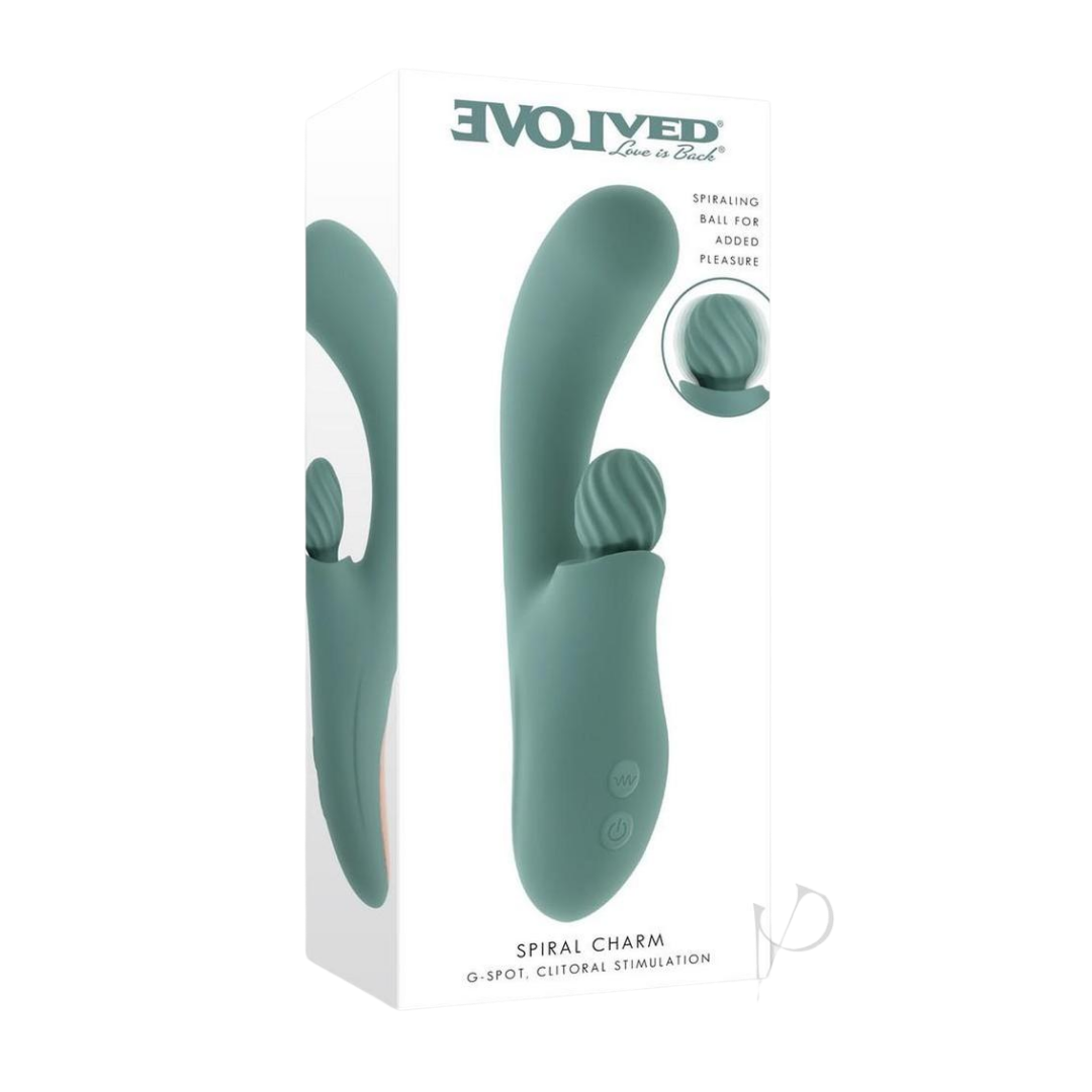 Spiral Charm - Evolved - Dual Vibrator