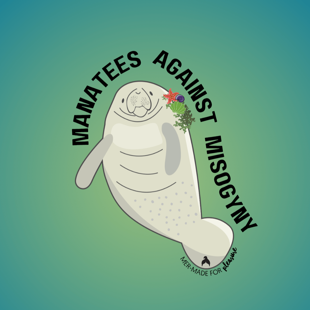 Manatees Against Misogyny Stickers!