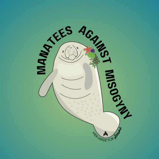 Manatees Against Misogyny Stickers!